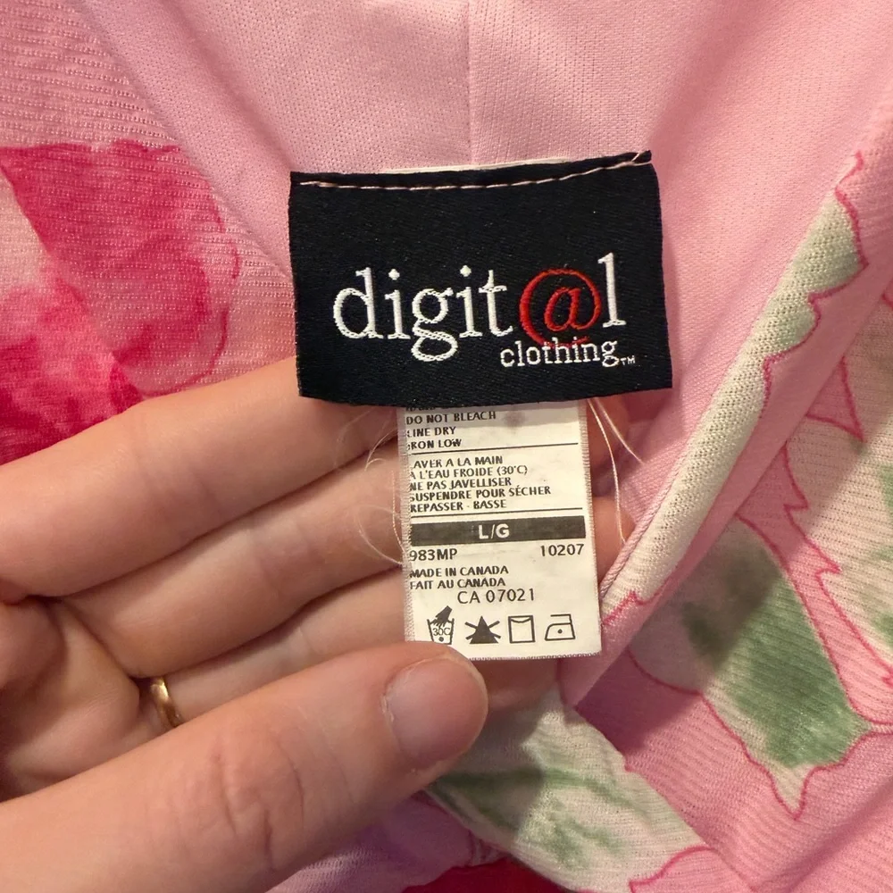 Y2K Floral Pink mini dress - Picture 8 of 15